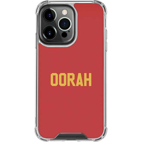 Oorah Military iPhone 16 Pro Clear Case